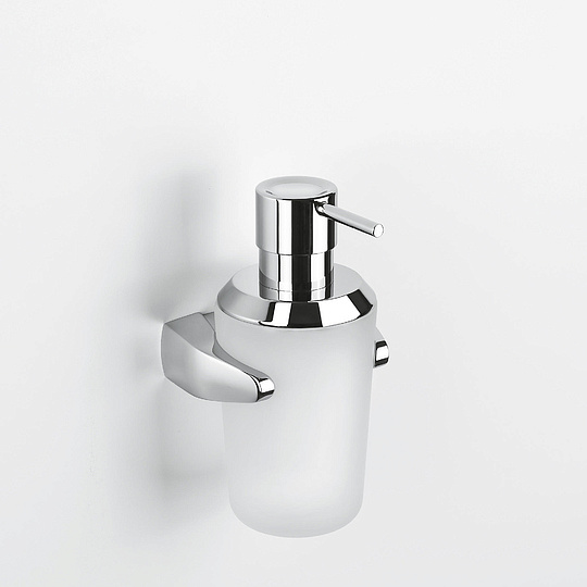 Colombo Design Road Дозатор для жидкого мыла подвесной, стеклянная колба, цвет: chrome B9338.CR-VAN