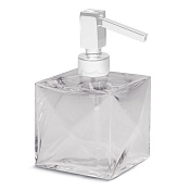 Bertocci Grimilde Дозатор для жидкого мыла, настольный, стеклянная колба, цвет: белый 119 9048 0200