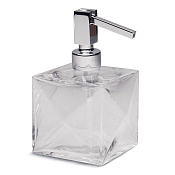 Bertocci Grimilde Дозатор для жидкого мыла настольный, стеклянная колба, цвет: хром 119 9048 0000