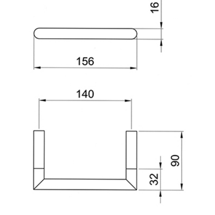 Fantini Young Держатель туалетной бумаги, цвет хром 96 02 7609