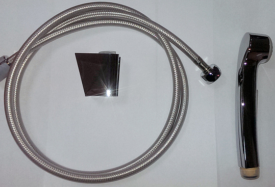 Hansgrohe Гигиенический душ, держатель, шланг 160 см устойчив к давлению, цвет: хром 32128000