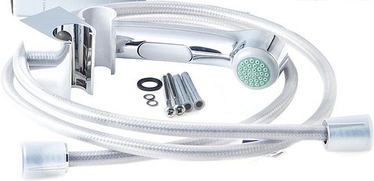 Hansgrohe Гигиенический душ, держатель, шланг 160 см устойчив к давлению, цвет: хром 32128000