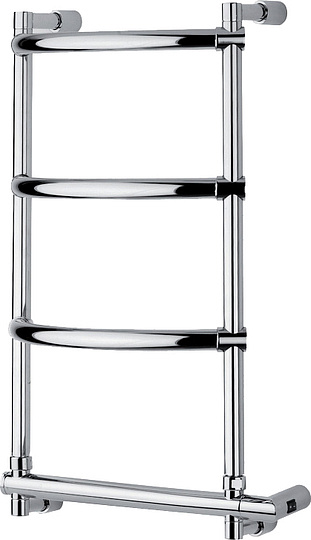 Margaroli Luna 532 Полотенцесушитель электрический выгнутый 47х66h (36), выкл. справа, цвет: chrome 5323704CRNB