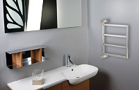 Margaroli Brezza 700 Полотенцесушитель водяной поворотный 43х66h (int 60,5), боковое, цвет: chrome 7004704CRN