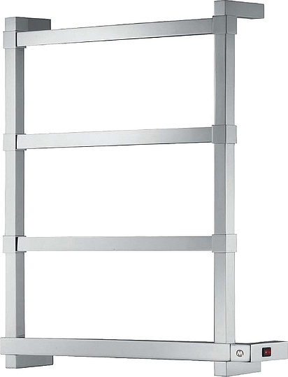 Margaroli Panorama 842 Полотенцесушитель электрический 55х62h (47), выкл. справа, цвет: chrome 8424704CRNB