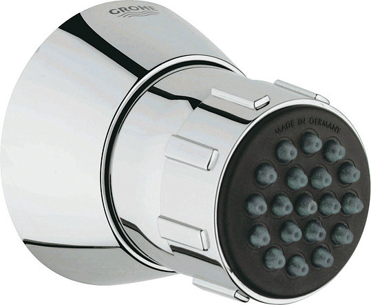 Grohe Relexa Plus Душевая форсунка 3,7x5,9x3,7h см, боковой душ, цвет: хром глянцевый 28286000