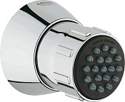 Grohe Relexa Plus Душевая форсунка 3,7x5,9x3,7h см, боковой душ, цвет: хром глянцевый 28286000