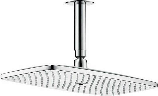 Hansgrohe Raindance E Верхний душ 36x19 см, 1 вид струи, кронштейн потолочный 10 см, цвет: хром 27381000