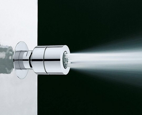 Bossini Tondo-Mas Душевая форсунка настенная d4,5x5,6 см, цвет: chrome I00147.030