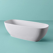 ArtCeram Hoop Ванна из Livingtec отдельностоящая 170x70 см, цвет: glossy white ACW002 01