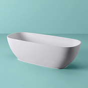ArtCeram Hoop Ванна из Livingtec отдельностоящая 170x70 см, цвет: matt white ACW002 05