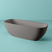ArtCeram Hoop Ванна из Livingtec отдельностоящая 170x70 см, цвет: grey olive ACW002 15