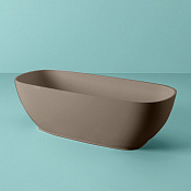 ArtCeram Hoop Ванна из Livingtec отдельностоящая 170x70 см, цвет: brown matera ACW002 41