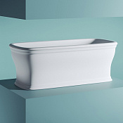 ArtCeram Neo Ванна из Livingtec отдельностоящая 180x85 см, цвет: matt white ACW003 05