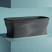 ArtCeram Neo Ванна из Livingtec отдельностоящая 180x85 см, цвет: glossy black ACW003 03