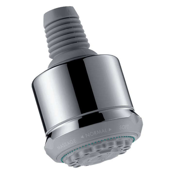 Hansgrohe Clubmaster Верхний душ 9,3 см, 3 вида струи, регулируемый угол, цвет: хром 28496000