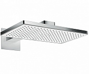 Hansgrohe Rainmaker Select Верхний душ 47x27 см, 1 режим,кронштейн настенный 46 см, цвет: хром/белый 24003400