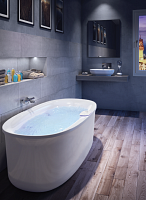 Jacuzzi Arga Ванна 175x85xh57 см, отдельностоящая, цвет белый глянцевый ARG101C0118