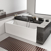 Jacuzzi Moove Ванна с основаниями, 160x70xh57 см, цвет белый сатинир. 9450-42815