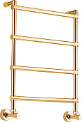 Margaroli Sole 442 Полотенцесушитель водяной для ГВС 43,5х71h (int 37) нижнее, цвет: gold 4423704GON