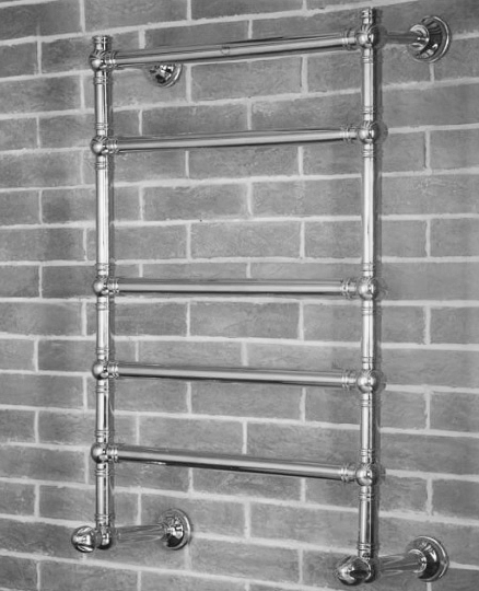 Margaroli Armonia 9-464 Полотенцесушитель водяной для ГВС 62,5х93h (int 55), нижнее, цвет: chrome 94645505CRN