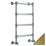 Margaroli Armonia 9-442 Полотенцесушитель водяной для ГВС 62,5х98h (int 55), нижнее, цвет: old brass 94425504OBN