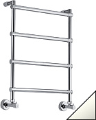 Margaroli Sole 442 Полотенцесушитель водяной для ГВС 53,5х71h (47) нижнее, крепление F, цвет: white 4424704WHN