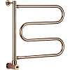 Margaroli Vento 500 Полотенцесушитель электр поворотный 55х61h (57,5) нижнее, цвет: bronze/old brass 500OBB