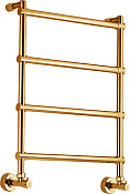 Margaroli Sole 442 Полотенцесушитель водяной для ГВС 53,5х71h (47), нижнее, крепление F, цвет: gold 4424704GON