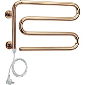 Margaroli Arcobaleno 610 Полотенцесушитель электрический поворот. 50х35h (22) шнур, цвет: old brass 610OBC