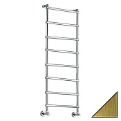 Margaroli Sole 442 Полотенцесушитель водяной для ГВС 53,5х144h (47), нижнее, цвет: bronze/old brass 4424708ACOB