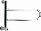 Margaroli Vento 515 Полотенцесушитель электр, поворотный 50,7х46h (int 41) выкл. внизу, цвет: chrome 515507CRB