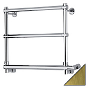 Margaroli Sole 540 Полотенцесушитель электрический 57х45h (47), крепление F, цвет: bronze/old brass 5404703OBNB