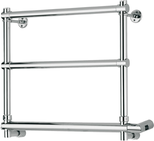 Margaroli Sole 540 Полотенцесушитель электр. 57х45h (47) выкл. справа, крепление F, цвет: chrome 5404703CRNB