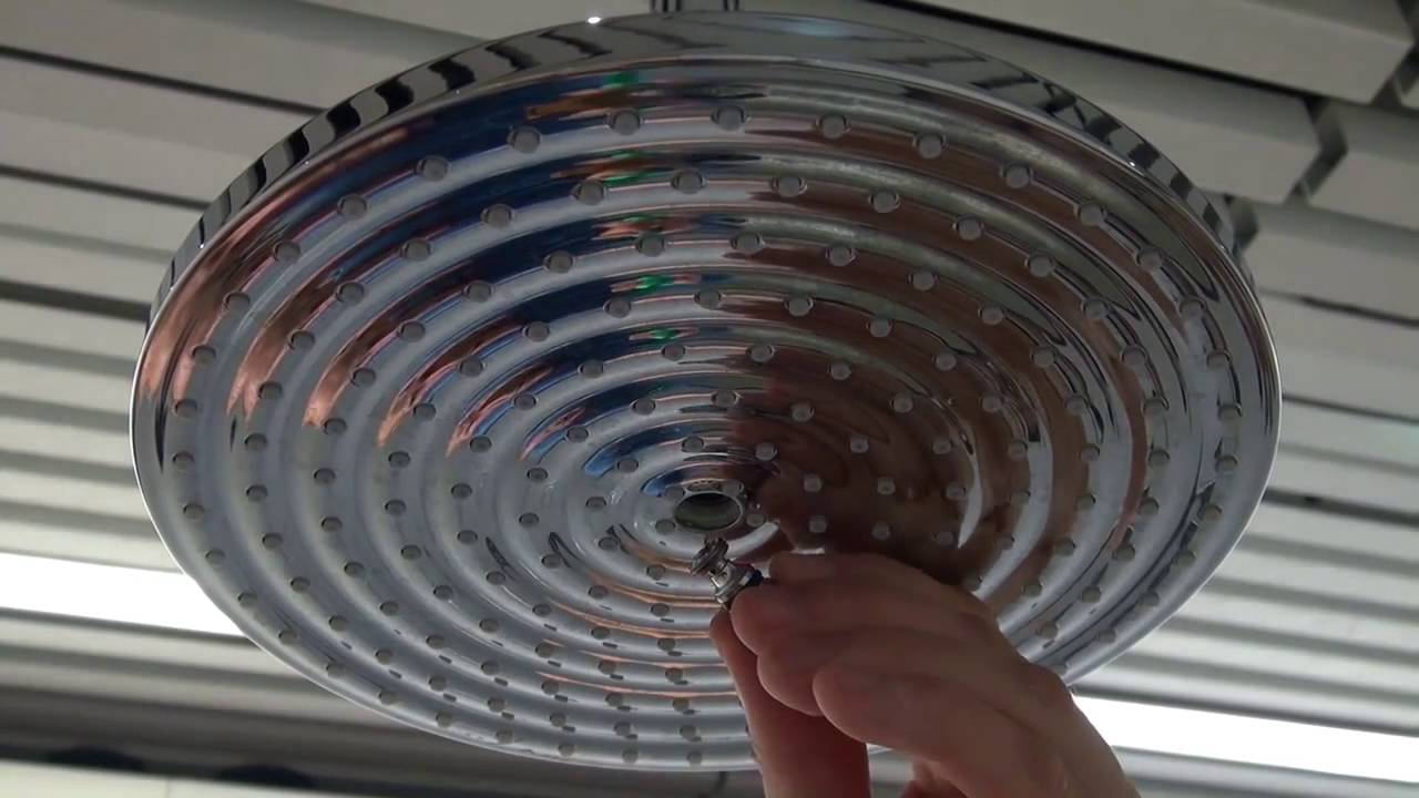 Hansgrohe Raindance S Верхний душ 18 см, 1 вид струи, кронштейн потолочный 10 см, цвет: хром 27478000