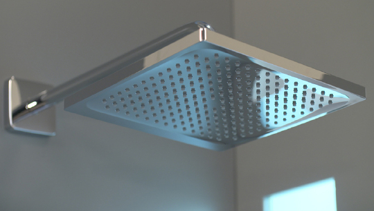 Hansgrohe Crometta E Верхний душ 24 см, 1 вид струи, регулируемый угол, цвет: хром 26726000