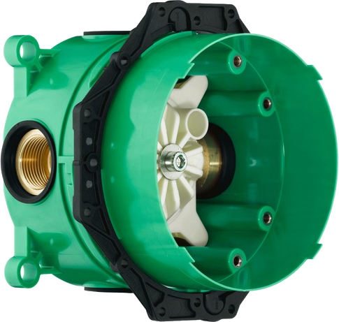 Hansgrohe Croma Select E Душевой комплект: термостат, верхний душ 2 режима 19 см, лейка, цвет: хром 27294000