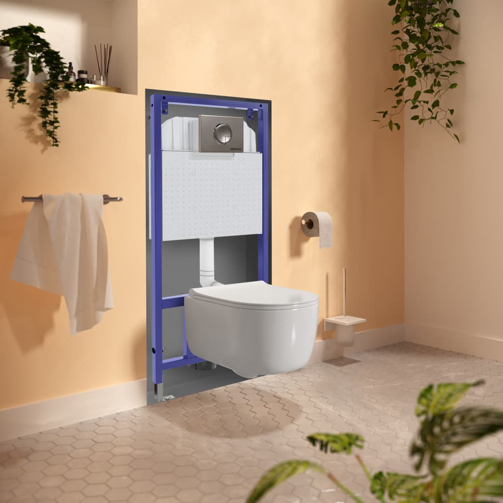 Berges Novum Монтажный стеллаж для скрытого монтажа 040000