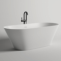 Salini Mona Ванна из S-Sense отдельностоящая 180x81,5 см, цвет: белый глянцевый 102911G