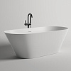Salini Mona Ванна из S-Stone отдельностоящая 179x80,5 см, цвет: белый матовый 102921M