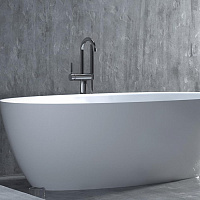 Salini Alda Ванна из S-Sense отдельностоящая 170x80 см, цвет: белый глянцевый 101912G