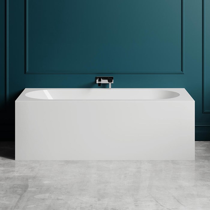 Salini Fabia Ванна из S-Sense пристенная 170x75 см, цвет: белый глянцевый 102611G
