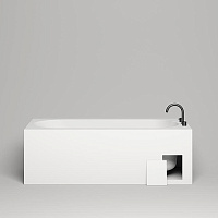 Salini Fabia Ванна из S-Sense пристенная 170x75 см, цвет: белый глянцевый 102611G