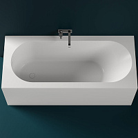 Salini Fabia Ванна из S-Sense пристенная 170x75 см, цвет: белый глянцевый 102611G