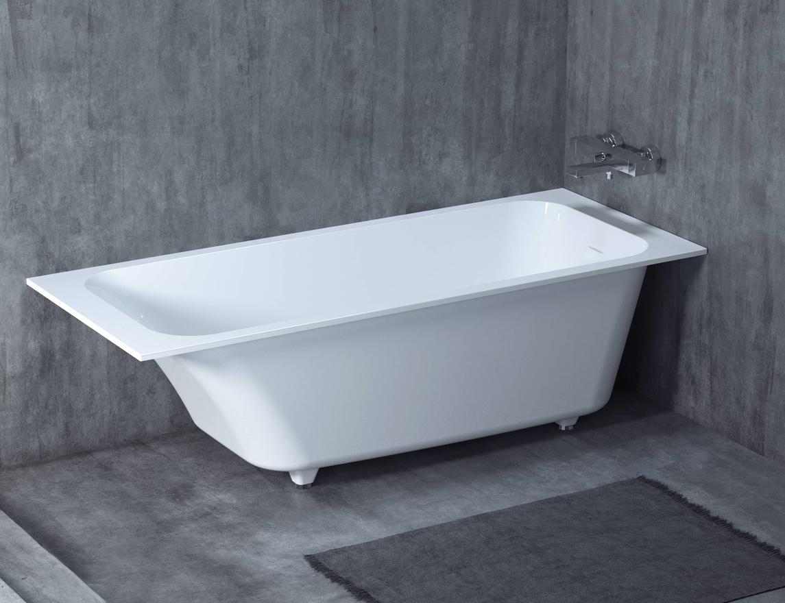 Salini Orlanda Kit Ванна из S-Sense встраиваемая 160x70 см, цвет: RAL полностью матовый 102115MF