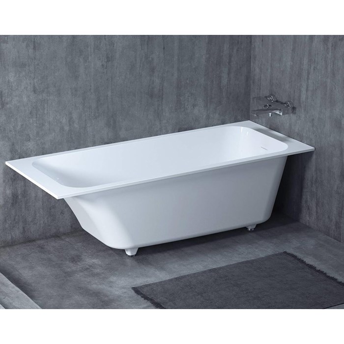 Salini Orlanda Kit Ванна из S-Sense встраиваемая 170x70 см, цвет: белый матовый 102111M