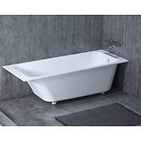 Salini Orlanda Ванна из S-Stone встраиваемая 180x80 см, цвет: белый матовый 102022M