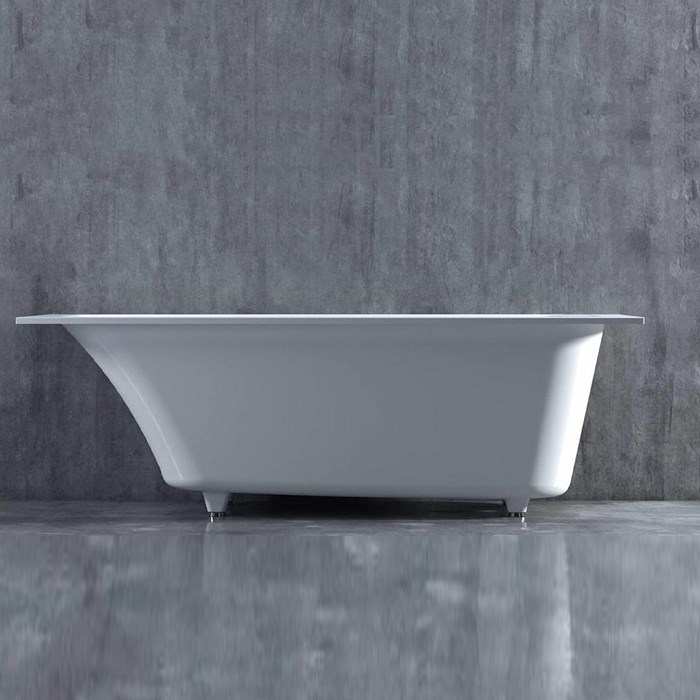 Salini Orlanda Kit Ванна из S-Stone встраиваемая 180x80 см, цвет: белый матовый 102122M