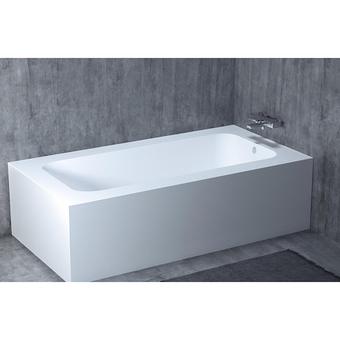Salini Orlanda Ванна из S-Sense встраиваемая 190x100,4 см, цвет: белый матовый 102014M
