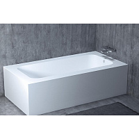 Salini Orlanda Ванна из S-Sense встраиваемая 190x100,4 см, цвет: белый матовый 102014M